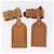 LOUIS VUITTON Name Tag Powanie 10 Set Powanie Leather Beige LV Auth 191949 - vista 4
