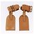 LOUIS VUITTON Name Tag Powanie 10 Set Powanie Leather Beige LV Auth 191949 - vista 8