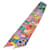 Hermès HERMES Twilly Seidenschal Multicolor authentisch 196846 Mehrfarben