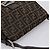 Borsa a Tracolla FENDI Zucca Canvas Mamma Baguette Marrone Argento Auth BA14949V - vista 6