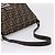 Borsa a Tracolla FENDI Zucca Canvas Mamma Baguette Marrone Argento Auth BA14949V - vista 7