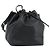 LOUIS VUITTON Borsa a tracolla Petit Noe in pelle Epi Nera M44102 LV Auth 196225 Nero