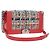 CHANEL Boy Chanel 25 Borsa a tracolla con catena in tweed rosa argento CC Auth BA14598SAM