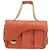 Borsa a mano con catena BALLY in pelle Orange Gold Auth 196277 D'oro Arancione - vista 13