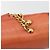 Borsa a mano con catena BALLY in pelle Orange Gold Auth 196277 D'oro Arancione - vista 18