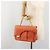 Borsa a mano con catena BALLY in pelle Orange Gold Auth 196277 D'oro Arancione - vista 26