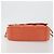 Borsa a mano con catena BALLY in pelle Orange Gold Auth 196277 D'oro Arancione - vista 5