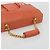 Borsa a mano con catena BALLY in pelle Orange Gold Auth 196277 D'oro Arancione - vista 7