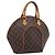 LOUIS VUITTON Monogram Ellipse MM Hand Bag M51126 LV Auth 196438A