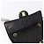 Borsa a tracolla CHANEL Matelasse con catena in pelle d'agnello nera e oro CC Auth 195725 Nero D'oro - vista 18