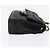 Borsa a tracolla CHANEL Matelasse con catena in pelle d'agnello nera e oro CC Auth 195725 Nero D'oro - vista 3