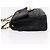 Borsa a tracolla CHANEL Matelasse con catena in pelle d'agnello nera e oro CC Auth 195725 Nero D'oro - vista 4