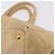 Borsa Tote PRADA Canapa GM Paglia Beige Oro Auth 194284 D'oro - vista 17