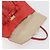 Borsa Salvatore Ferragamo Gancini in pelle rossa e oro Auth 195014 Rosso D'oro - vista 20