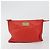 Borsa Salvatore Ferragamo Gancini in pelle rossa e oro Auth 195014 Rosso D'oro - vista 23