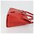 Borsa Salvatore Ferragamo Gancini in pelle rossa e oro Auth 195014 Rosso D'oro - vista 3
