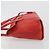 Borsa Salvatore Ferragamo Gancini in pelle rossa e oro Auth 195014 Rosso D'oro - vista 4