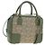 Borsa a mano LOEWE Amazona 19 Canvas 2way Beige Gold Auth 196053SAM D'oro
