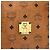 Borsa a tracolla MCM Vicetos Logogram PVC Leather Brown Gold Auth 195687 Marrone D'oro - vista 12