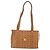 Borsa a tracolla MCM Vicetos Logogram PVC Leather Brown Gold Auth 195687 Marrone D'oro - vista 13