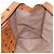 Borsa a tracolla MCM Vicetos Logogram PVC Leather Brown Gold Auth 195687 Marrone D'oro - vista 18