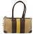 Borsa Boston GUCCI Sherry Line Canvas Beige Silver 000 0851 Auth 195413A Argento - vista 13