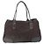 Borsa GUCCI GG Canvas Web Sherry Line Bag Nylon Outlet Brown Silver 293592 Auth 195991 Marrone Argento - vista 13