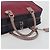 Bolsa de mão LOEWE Amazona 36 em couro roxo prata autêntica 195986A - vista 7