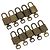 LOUIS VUITTON Padlock 10 Set Padlock metal Gold LV Auth 192562 Golden