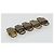 LOUIS VUITTON Padlock 10 Set Padlock metal Gold LV Auth 192562 Golden - view 6