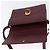 Borsa a tracolla CARTIER Must Line in pelle Bordeaux Gold Auth ka5688 - vista 10