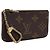 LOUIS VUITTON Monogram Pochette Cles Coin Purse M60033 LV Auth 180959 Monograma