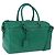 SAINT LAURENT Borsa Classic Duffle in pelle 2way Verde Oro 322049 Auth 196768V D'oro