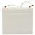 Borsa a tracolla Salvatore Ferragamo Gancini in pelle bianca e oro Auth 196208 Bianco - view 2