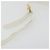 Borsa a tracolla Salvatore Ferragamo Gancini in pelle bianca e oro Auth 196208 Bianco - view 9