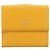Cartera Compacta GUCCI de Cuero Amarillo Oro 368233 Auth 196070A Dorado - vista 13