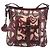 Borsa a tracolla BURBERRY Nova Check PVC Leather Beige Red Auth 195410A Rosso - vista 13
