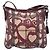 Borsa a tracolla BURBERRY Nova Check PVC Leather Beige Red Auth 195410A Rosso - vista 2