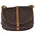 Borsa a tracolla LOUIS VUITTON Monogram Saumur 35 M42254 LV Auth BA14171 Monogramma - vista 2