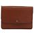 Borsa a tracolla con catena Christian Dior in pelle marrone e oro Auth 194279 D'oro - vista 13