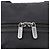 Borsa Boston LOEWE Anagram PVC Leather Black Silver Auth bs36557 Nero Argento - vista 18