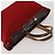 Hermès HERMES Herbag Cabas MM Handtasche Canvas Leder Rot Gold Auth bs36333 Golden - Ansicht 6