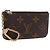 LOUIS VUITTON Monogram Pochette Cles Coin Purse M62650 LV Auth 193416