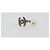 Orecchini CHANEL COCO Mark Pierce metallo Argento CC Auth 195942A - vista 2