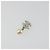 Orecchini CHANEL COCO Mark Pierce metallo Argento CC Auth 195942A - vista 4