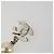 Orecchini CHANEL COCO Mark Pierce metallo Argento CC Auth 195942A - vista 5