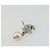 Orecchini CHANEL COCO Mark Pierce metallo Argento CC Auth 195942A - vista 6