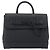 LOUIS VUITTON Taurillon Clemence Monogram Steamer PM Black M24436 Auth 196000SM Nero - vista 13
