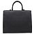 Bulgari Borsa Tote BVLGARI in pelle 2way Nero Oro Auth ka5676V D'oro - vista 2