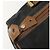 Borsa a mano Christian Dior Honeycomb Canvas Nylon Nero Oro Auth bs36771 D'oro - vista 17